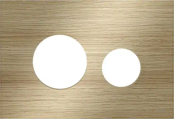 Tece TECEloop 9240612 cover per pulsantiera di comando WC in legno di rovere Popolare