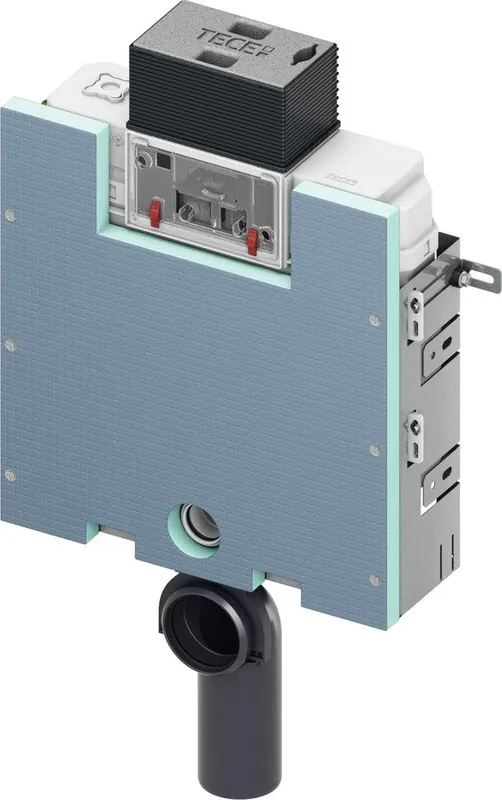 Esclusivo Tece TECEbox modulo WC con cassetta Uni e base piastrellabile frontale, altezza di montaggio 820 mm