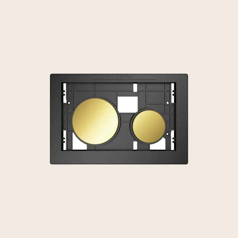 Prezzo Basso Tece teceloop 9240668 pulsantiera per scarico wc oro