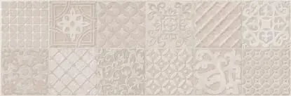 Rivestimento decorativo 25x76 in pasta bianca rettificato 9mm struttura 3D carving avorio Ragno Creek Ultimissimo Modello