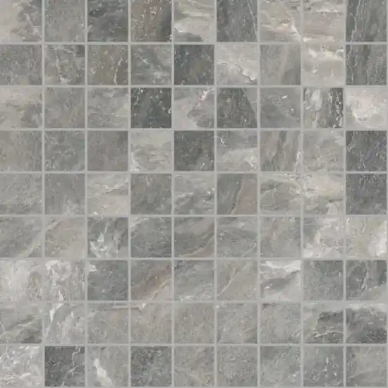 Spedizione Espresso Pavimento rivestimento mosaico 30x30 in gres fine porcellanato 10mm crux grey Ragno Incanto