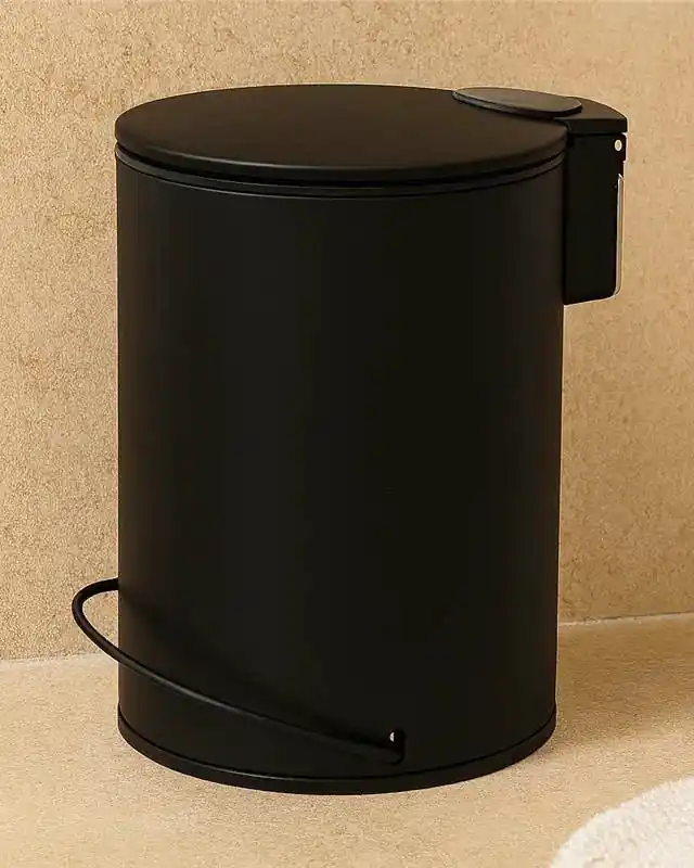 Occasione Pattumiera 3 L soft close in acciaio nero Color