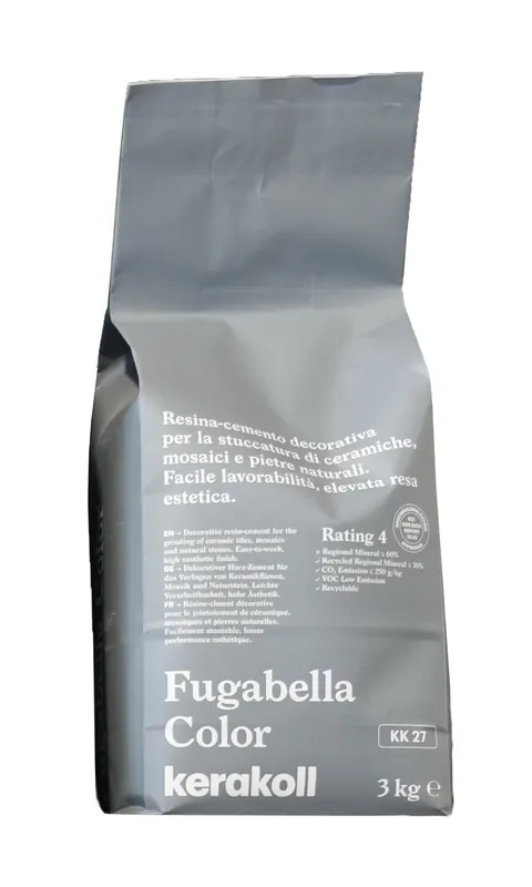 Prezzo Basso Kerakoll Fugabella KK 27 Resina cemento decorativa per stuccatura