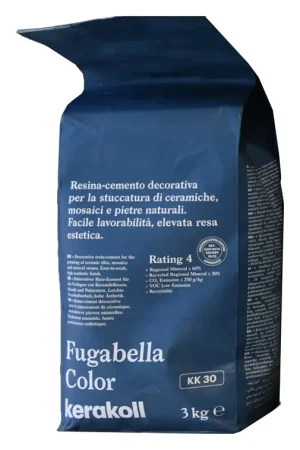 Novità Kerakoll Fugabella KK 30 Resina cemento decorativa per stuccatura