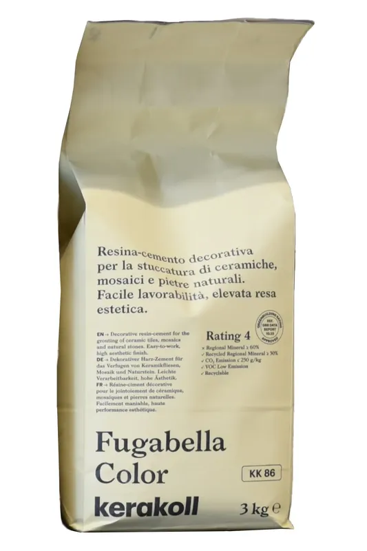 Spedizione Espresso Kerakoll Fugabella KK 86 Resina cemento decorativa per stuccatura