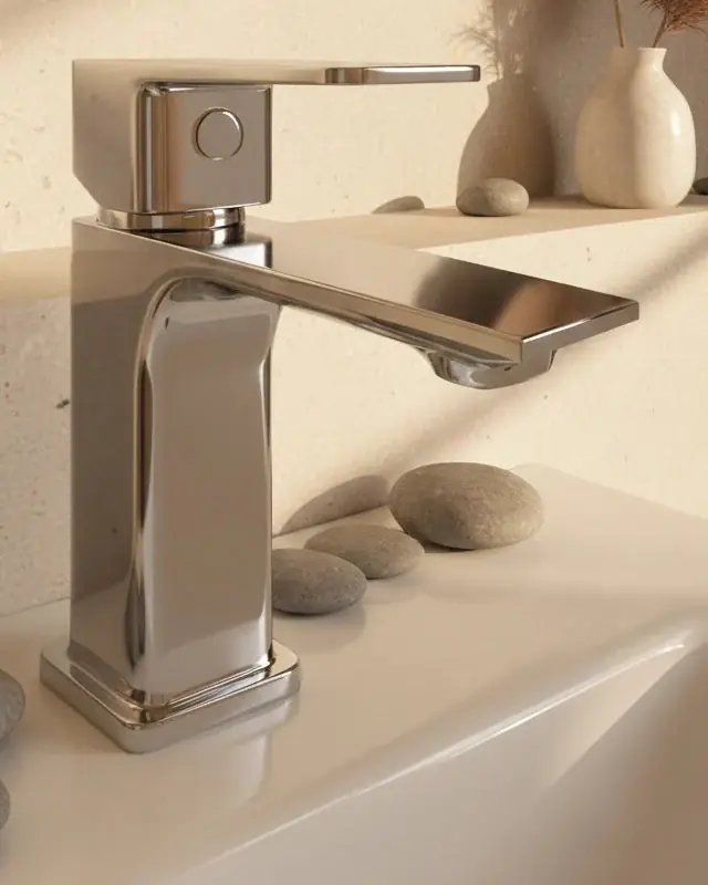 Offerta Rubinetto bidet monocomando con flessibili cromo Ten