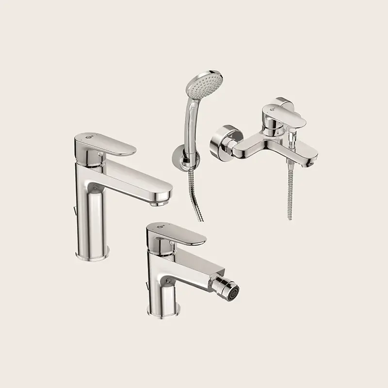 Super Prezzo Ideal Standard Cerafine set miscelatori Lavabo Bidet Vasca Cromo