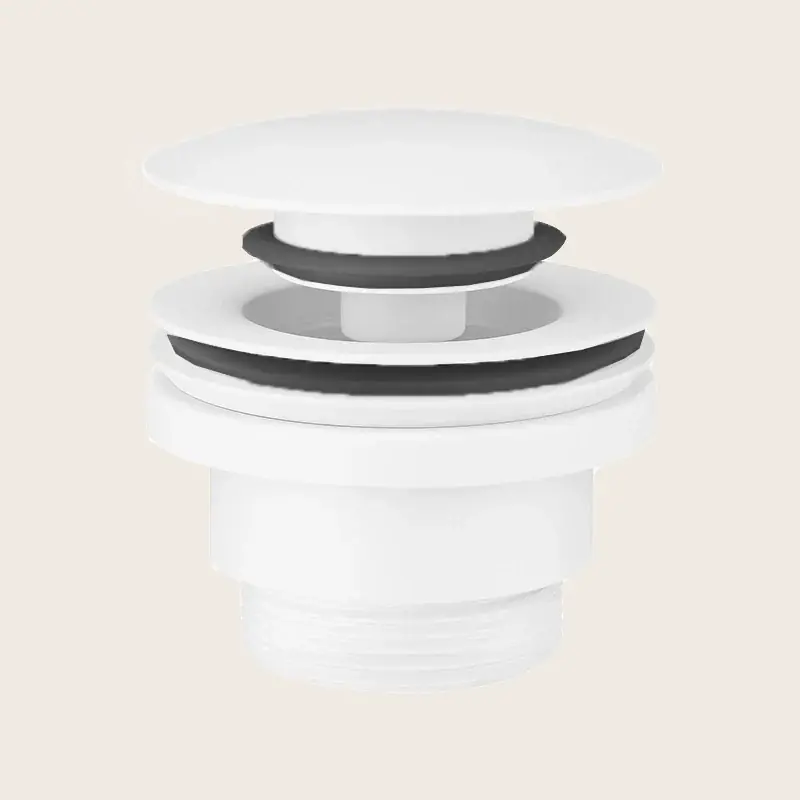 Paffoni piletta scarico click clack 60 mm universale bianco opaco Prezzo Ridotto