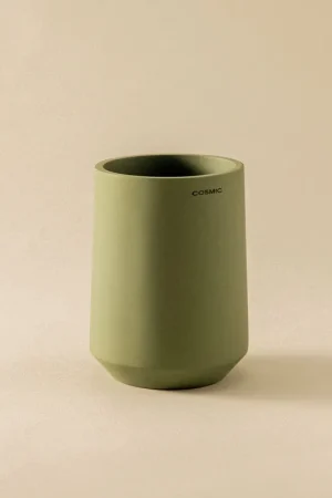 Compra Online Cosmic Saona porta spazzolini in resina verde oliva