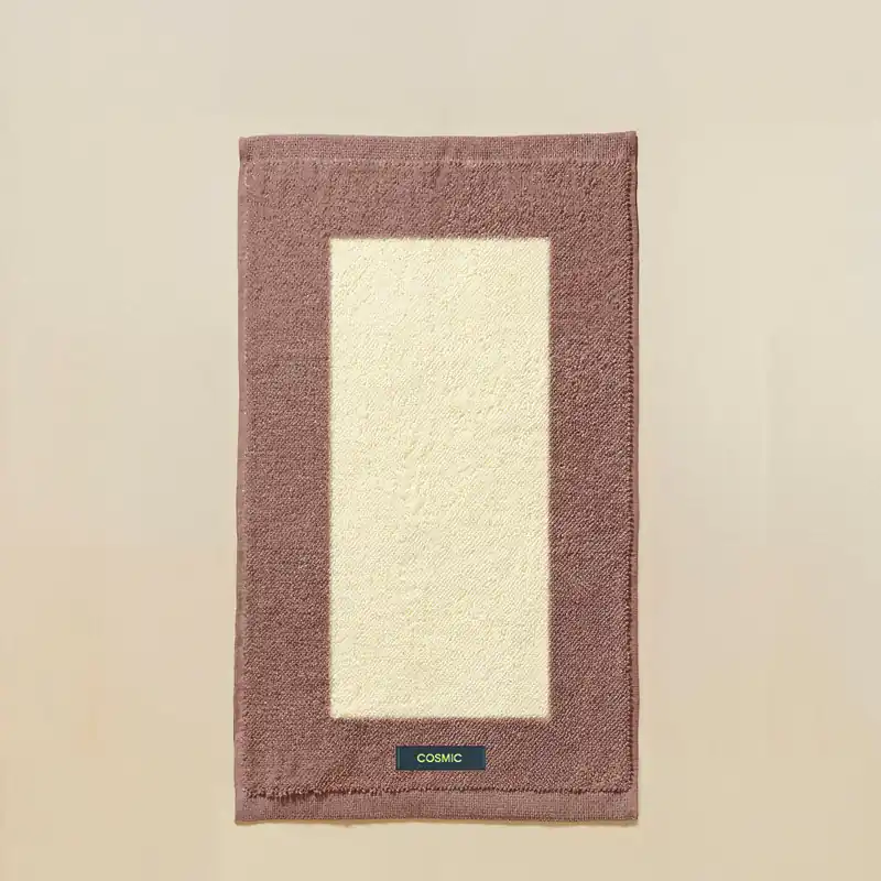 Nuovo Arrivo Cosmic Frames Asciugamano da bagno 30x50 toffee cream
