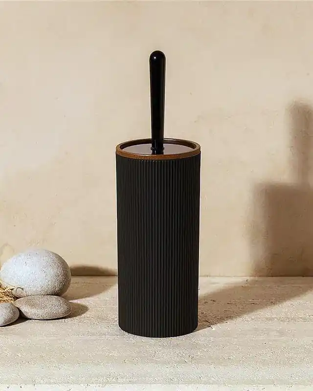 Offerta Del Giorno Portascopino a pavimento in plastica nero London