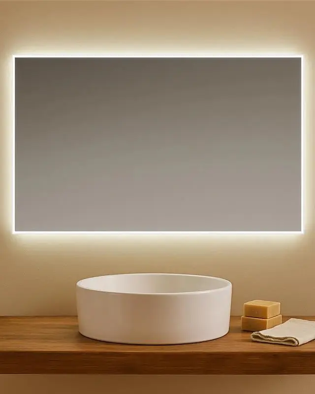 Specchio 100x70 retroilluminato reversibile Ultime Pezzi