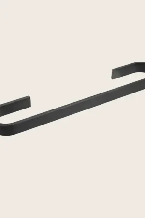 Sconto Koh-i-noor Materia portasciugamani 45 cm ad incollo nero 6004N
