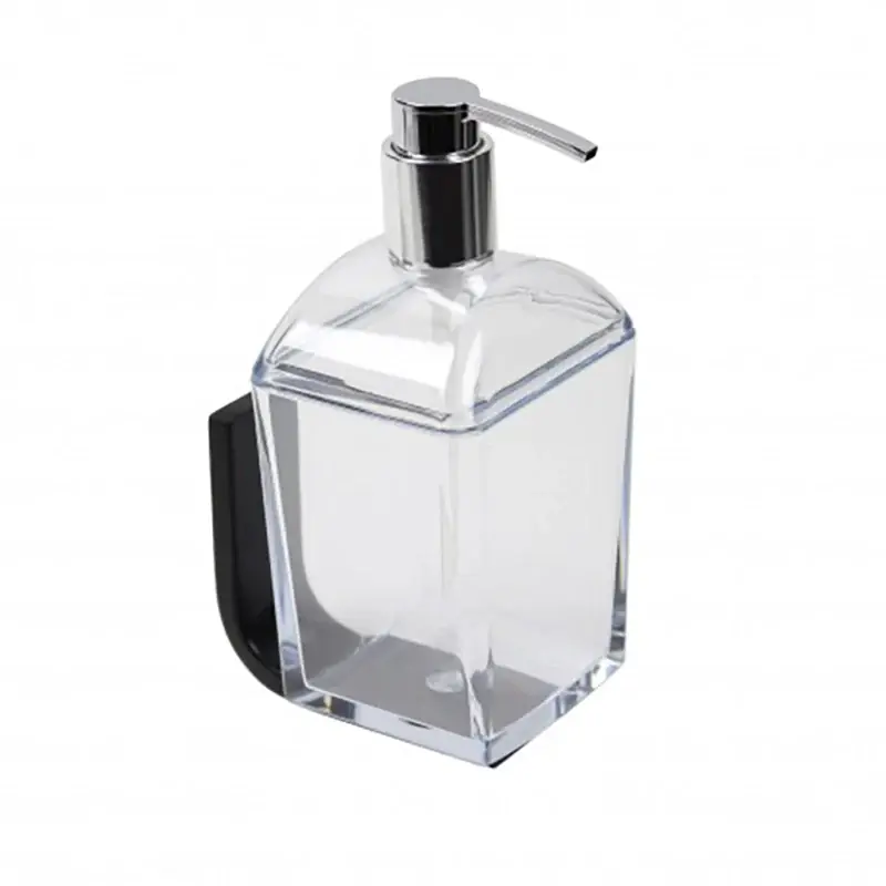 Non Perdere Koh-i-noor Materia Dispenser sapone ad incollo nero 6014N