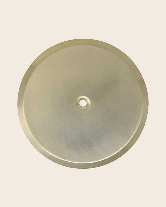 Soddisfatti O Rimborsati Piattello 14 cm tappo pozzetto oro verde spazzolato