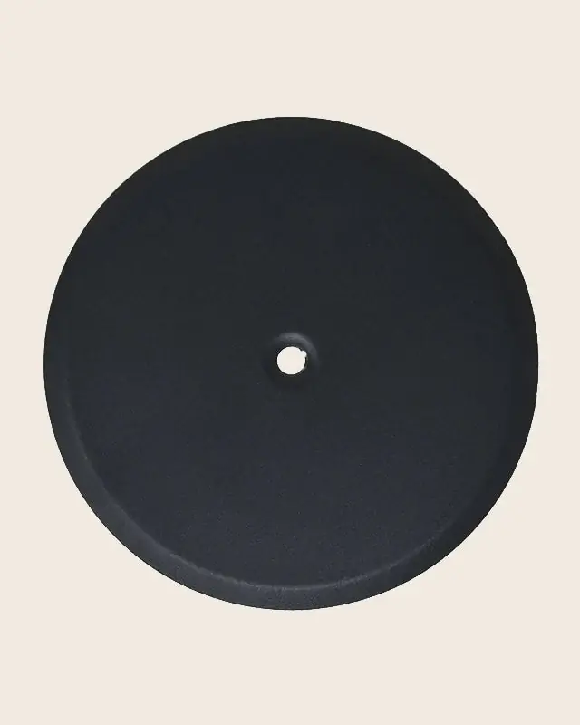 Promozione Piattello 14 cm tappo pozzetto nero sabbiato