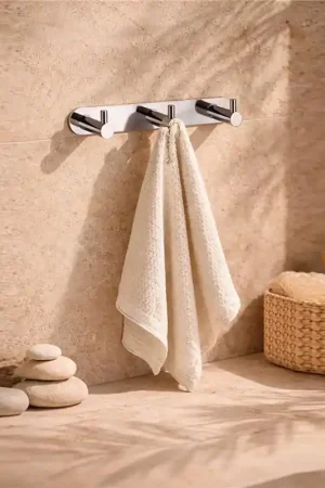 Appendino bagno triplo cromo Minimal Affare