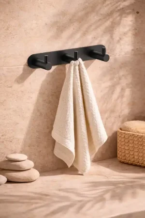 Appendino bagno triplo nero opaco Minimal Compra Adesso