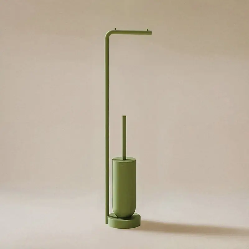 Professionale Cosmic Geyser portascopino e portarotolo olive WJC277A0097089