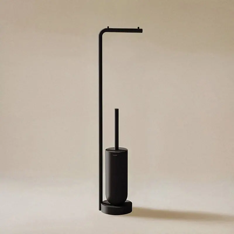 Occasione Cosmic Geyser portascopino e portarotolo nero opaco WJC277A0097036