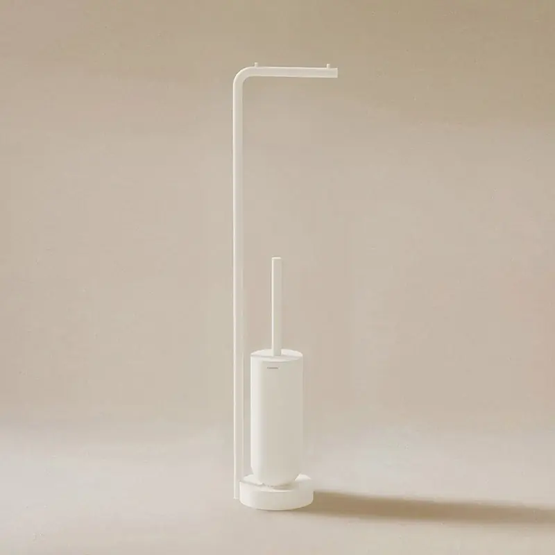 Cosmic Geyser portascopino e portarotolo bianco opaco WJC277A0097065 Compra Oggi Stesso