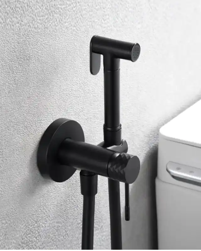 Doccetta bidet con miscelatore Memo incasso nero opaco Prezzo Scontato