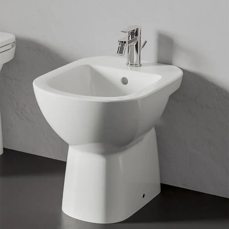 Ceramica Dolomite Gemma2 bidet filomuro bianco lucido Prezzo Basso