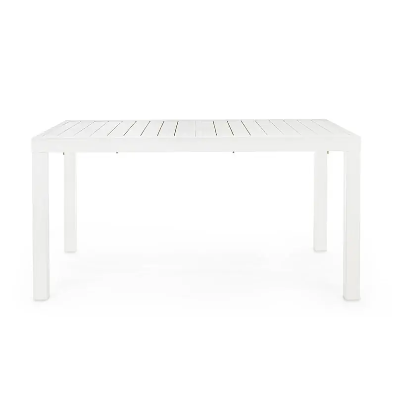 Prezzo Di Fabbrica Andrea Bizzotto Hilde 140x77 tavolo allungabile bianco 0662851
