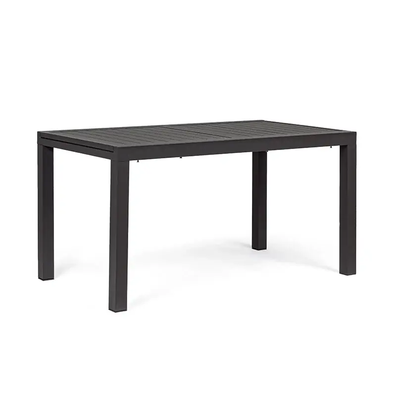 Reso Gratuito Andrea Bizzotto Hilde 140x77 tavolo allungabile antracite 0662852