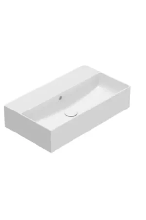 Soddisfatti O Rimborsati Globo T Edge Lavabo 65x37 senza foro Bianco Lucido IN0660BI