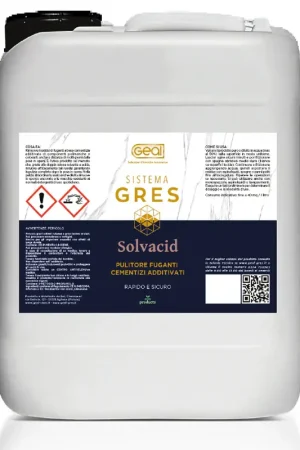 Ordina Subito SOLVACID+ GEAL 5L Detersolvente acido sinergizzato per gres porcellanato