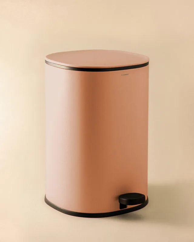 Scelto Dai Clienti Cosmic Essential pattumiera 5L in acciaio blossom pink