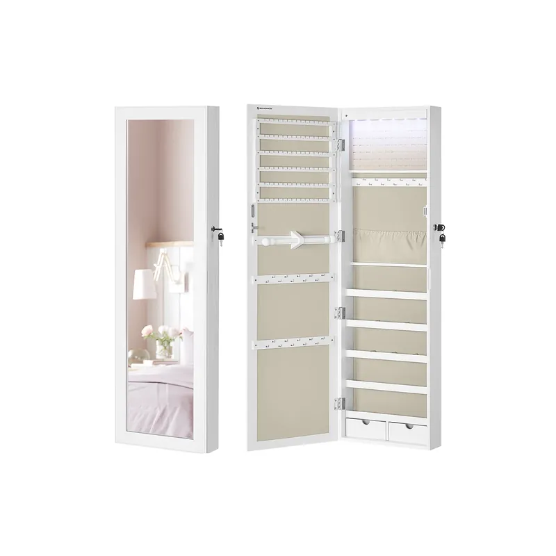 Must-Have Armadietto Portagioie da Parete e Porta con Chiusura