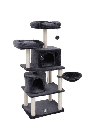 Albero per Gatti con Cestini e 2 Cucce Prezzo Di Fabbrica