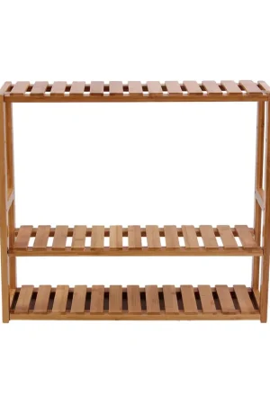 Compra Adesso Scaffale da Bagno in Bambù da Parete o da Terra