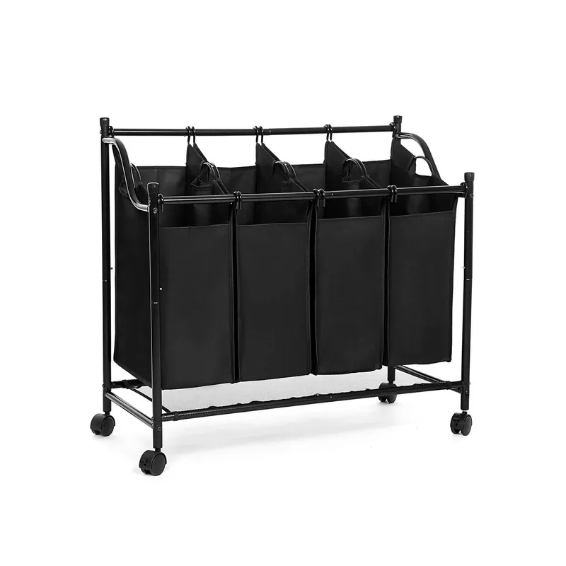Offerta Speciale Carrello Portabiancheria con Sacchi Rimovibili per Lavanderia Camera da Letto