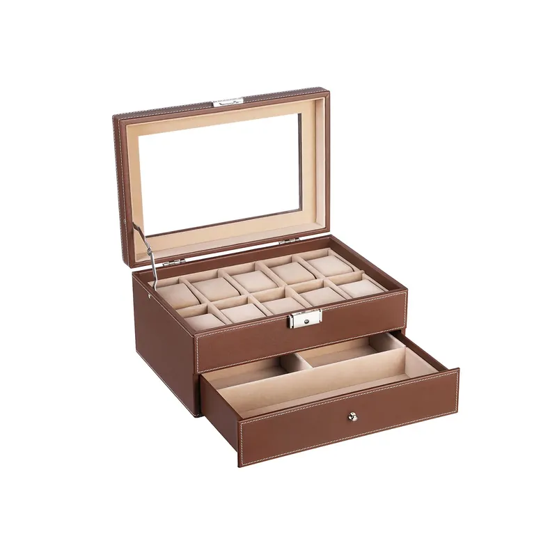Offerta Scatola Porta Orologi a 10 Posti