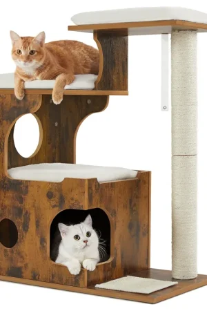 Albero per Gatti con 3 Lettini Solo Oggi