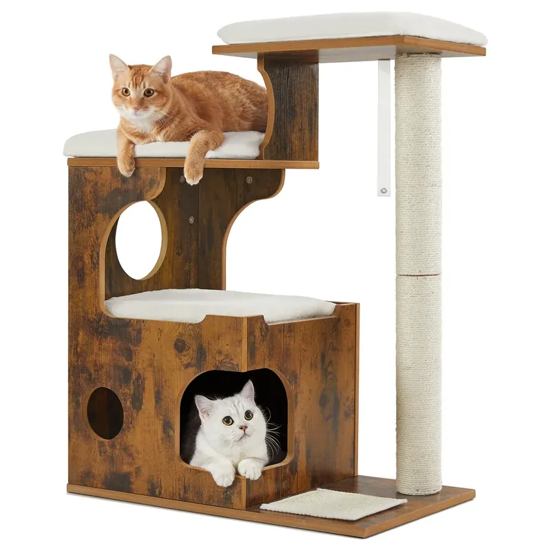 Albero per Gatti con 3 Lettini Solo Oggi