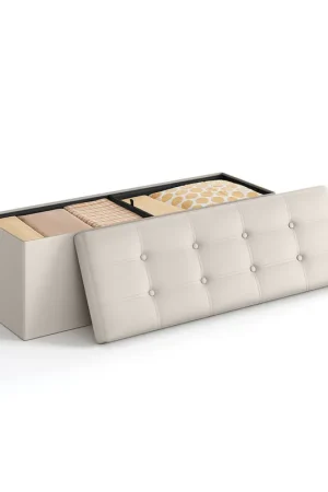 Affare Cassapanca Pouf 120 L con Coperchio a Ribalta