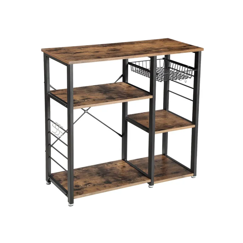 Mobile da Cucina Salvaspazio Scaffale per Pentole Reso Gratuito