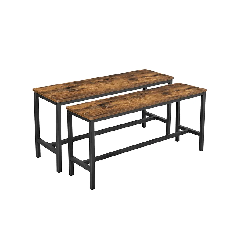 Set di 2 Panche da Tavolo Prezzo Basso