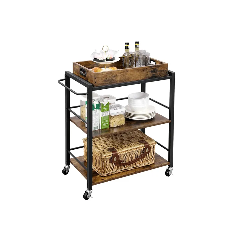 Carrello da Cucina con Vassoio Rimovibile Super Prezzo