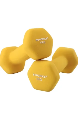 2 Pesi da 1 kg Gialli Più Venduto