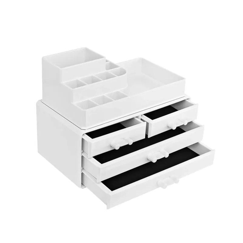 Organizzatore Porta Trucchi con 4 Cassetti e 11 Scomparti Compra Oggi Stesso
