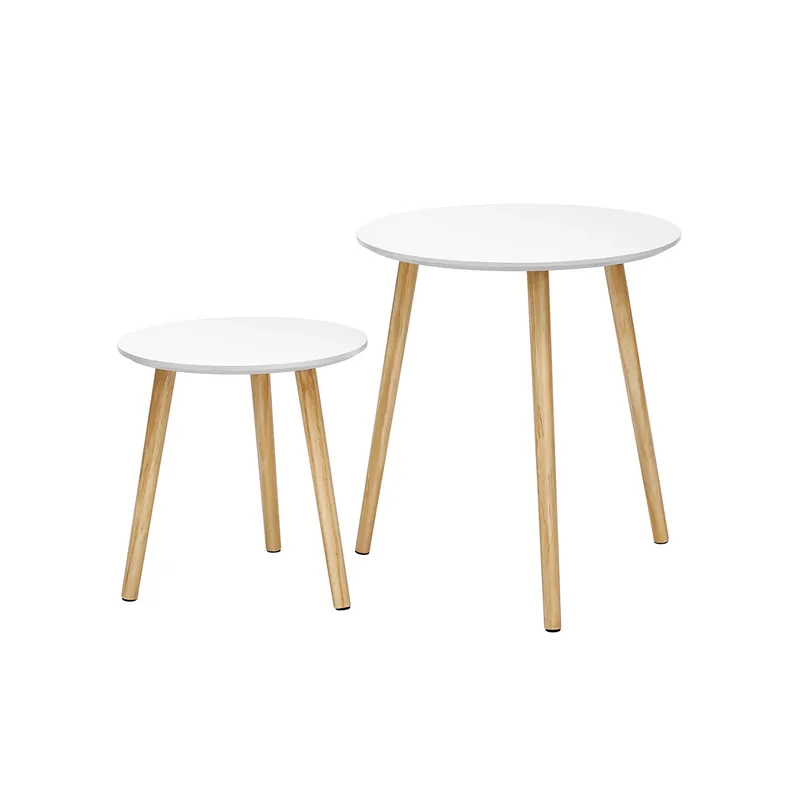 Set di 2 tavolini Rotondi da Salotto Occasione Imperdibile
