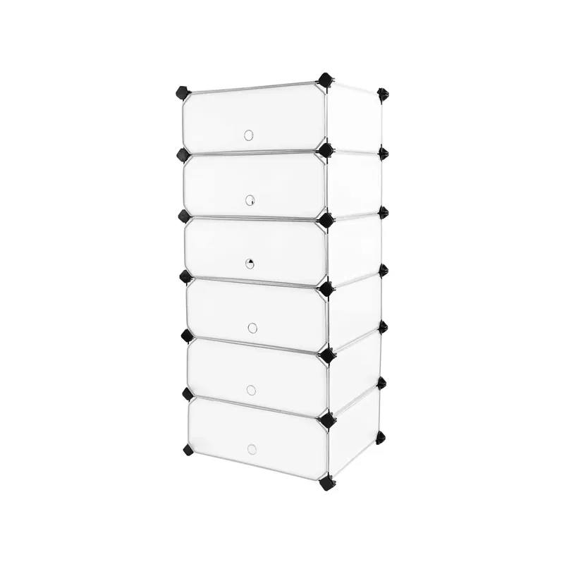 Nuova Collezione Scaffale Modulare a 6 Scomparti