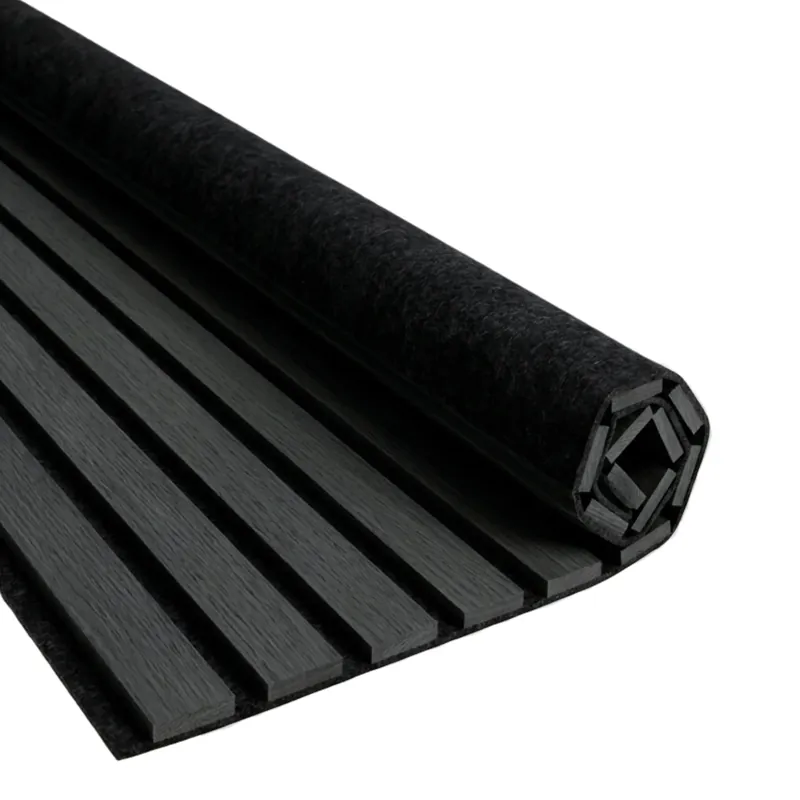 Vendita Finale Pannello acustico flessibile impiallacciato in rovere nero 1200x520x18 mm