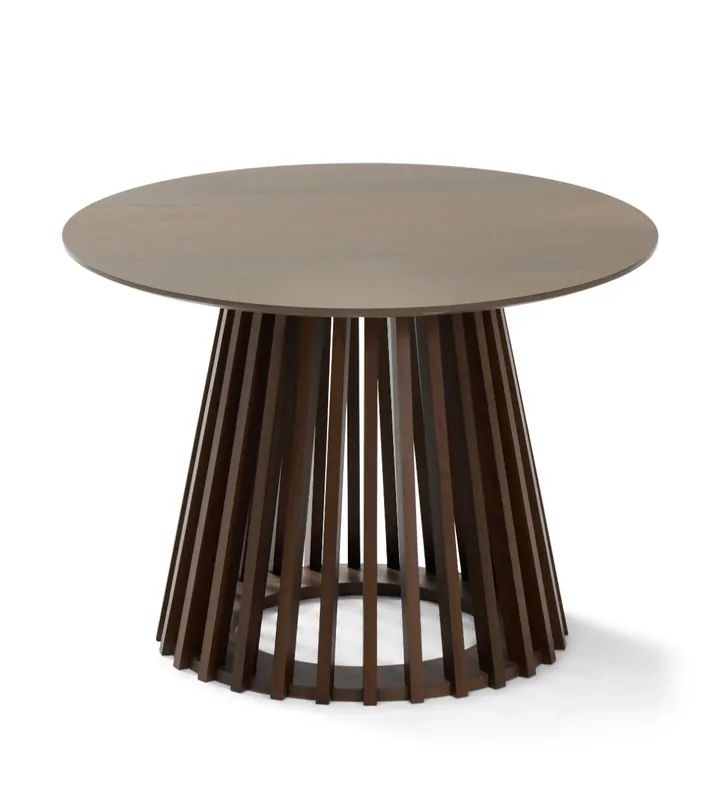 Tavolino Harris rotondo in rovere fumé - Ø70 cm Sconto
