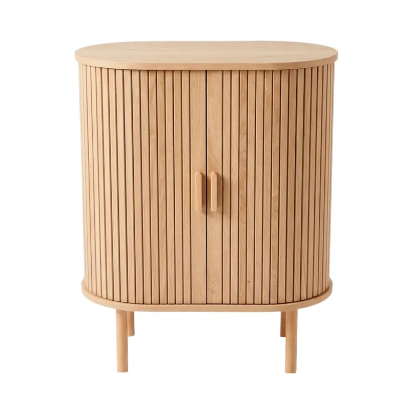 Penelope armadio con ante tamburate in rovere - 70x40x85 cm Affare